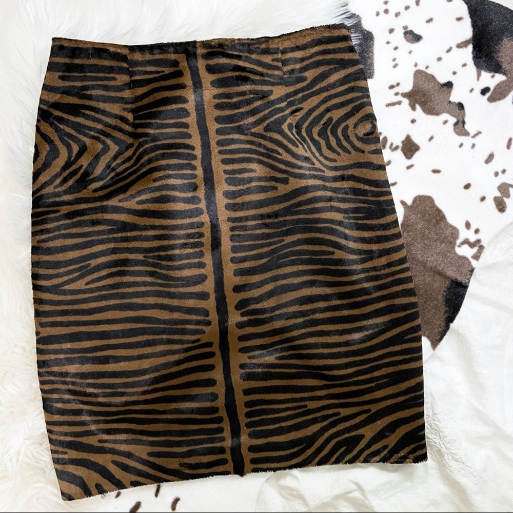 Tempesta Gruppo Americano size 8 animal print skirt